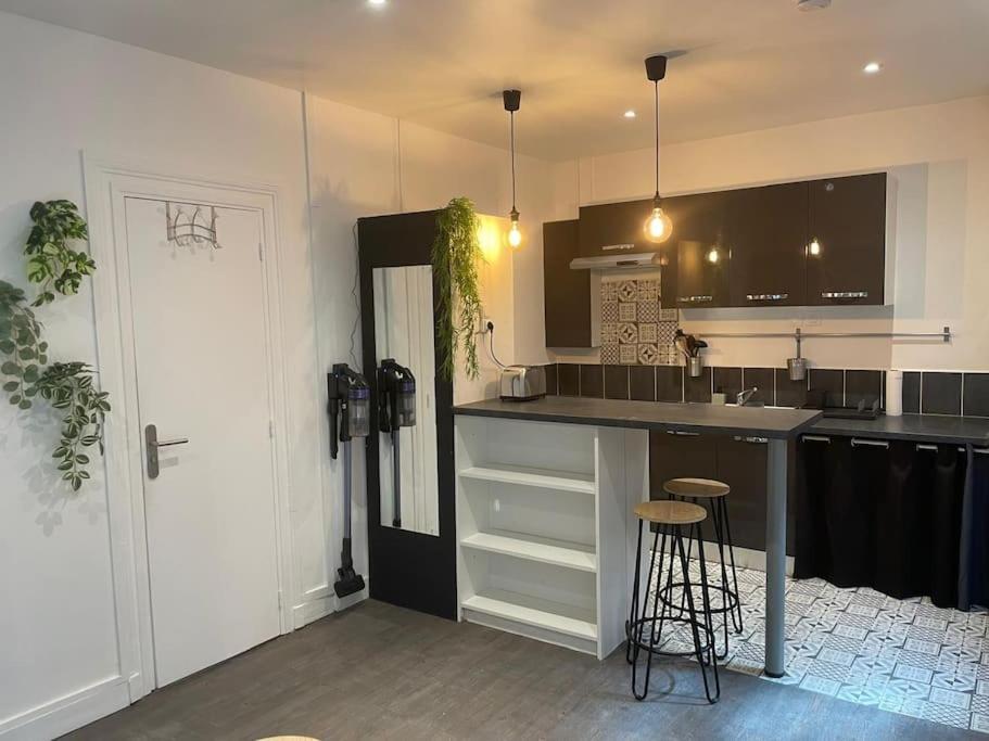Studio Verdoyant Avec Exterieur Maisons-Alfort Bagian luar foto