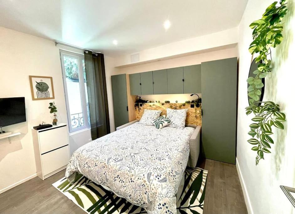 Studio Verdoyant Avec Exterieur Maisons-Alfort Bagian luar foto