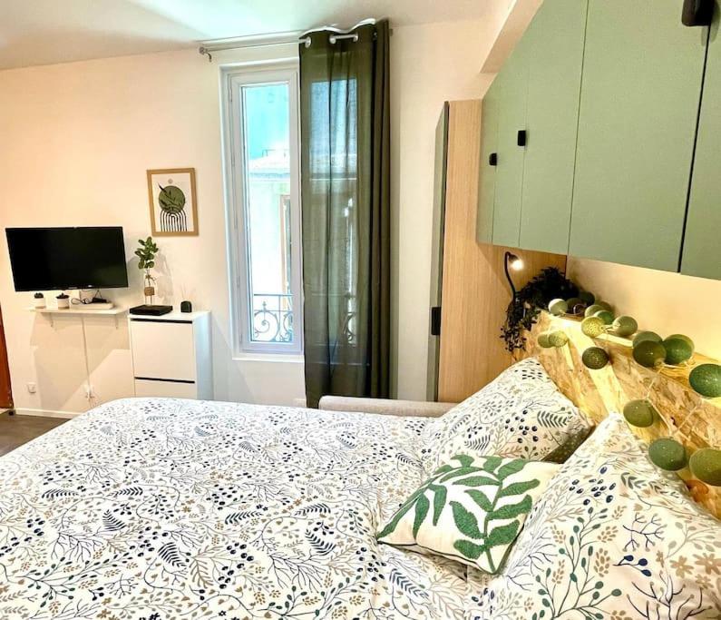 Studio Verdoyant Avec Exterieur Maisons-Alfort Bagian luar foto